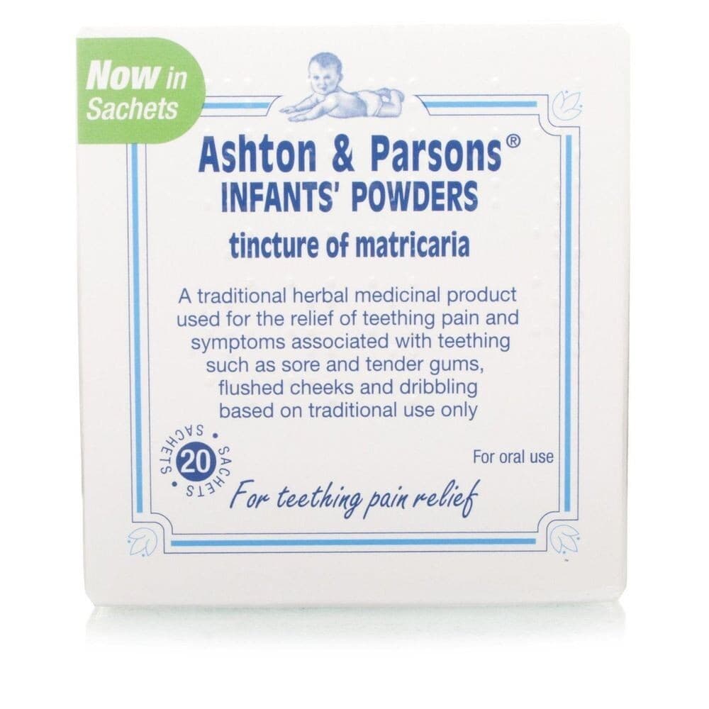 Teething Powders Ashton And Parsons 10 Sachets Infants