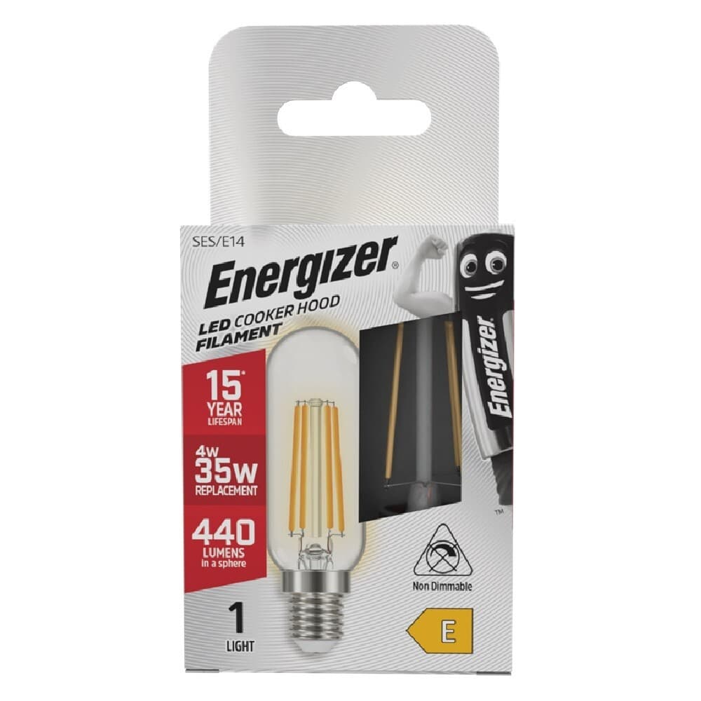 Energizer 4W (=35W) SES Cooker Hood LED Warm White Light Bulb