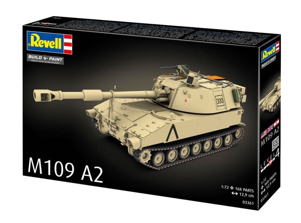 REVELL - M109 A2 self-propelled howitzer to assemble and paint - 1/72 - REV03361