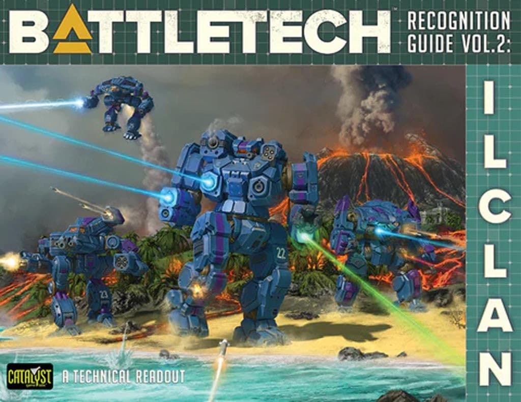 Catalyst Game Labs BattleTech Book Recognition Guide Vl 2 ilclan Ages 14+