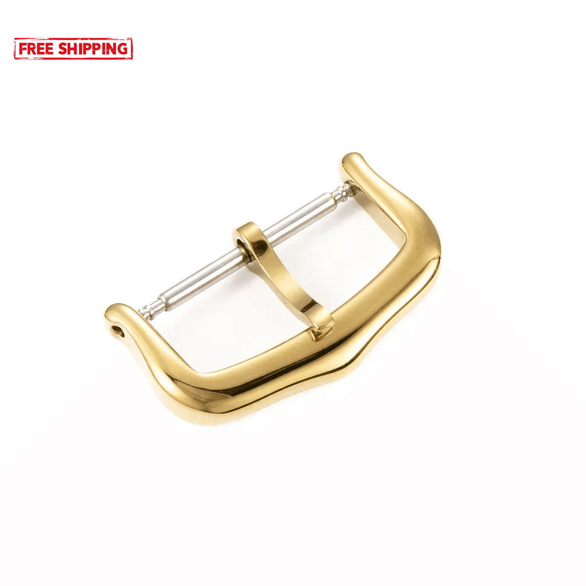 Stainless Steel Watch Buckle 12 14 16 18mm Strap Clasp Replacement Pin