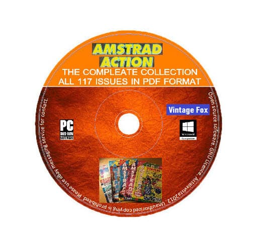 Amstrad Action Complete Magazine Collection PDF All Issues CPC+/464/6128/GX4000