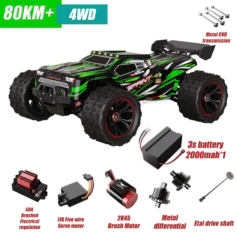 SCY9522PRO 85KM/H High Speed RC Car Brushless 4WD Off-Road Drift Remote Control