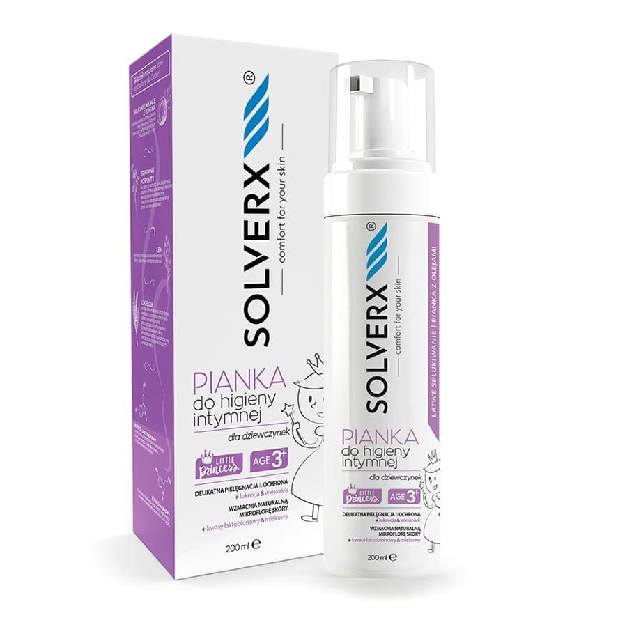 5907479382307 Little Princess pianka do higieny intymnej dla dziewczynek 200ml S