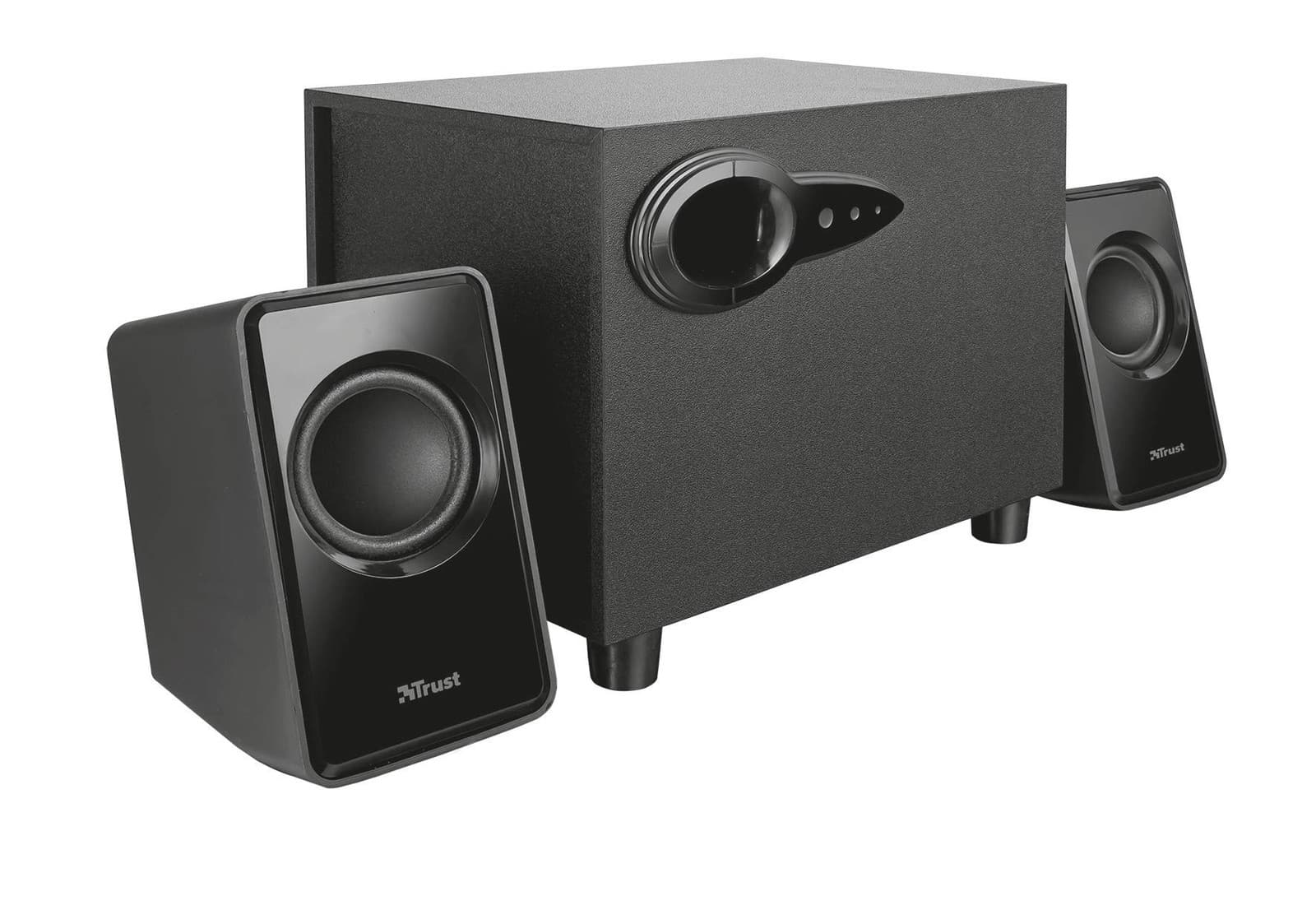 Trust Avora 2.1 PC Speakers with Subwoofer for Computer and 18 W| Black