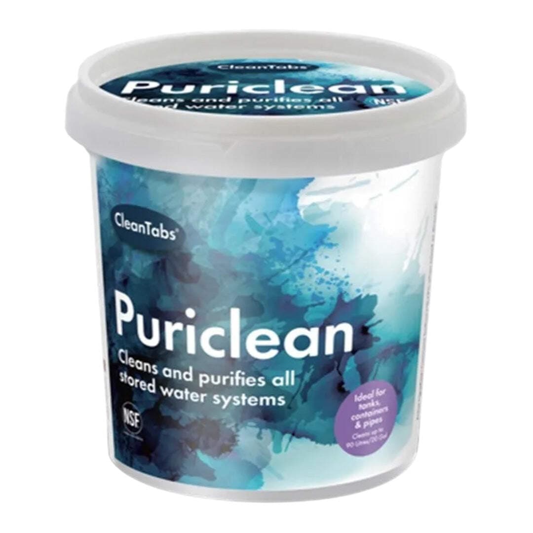 Puriclean Water Storage Tank Cleaner 100g Tub Caravan Motorhome Campervan Boat