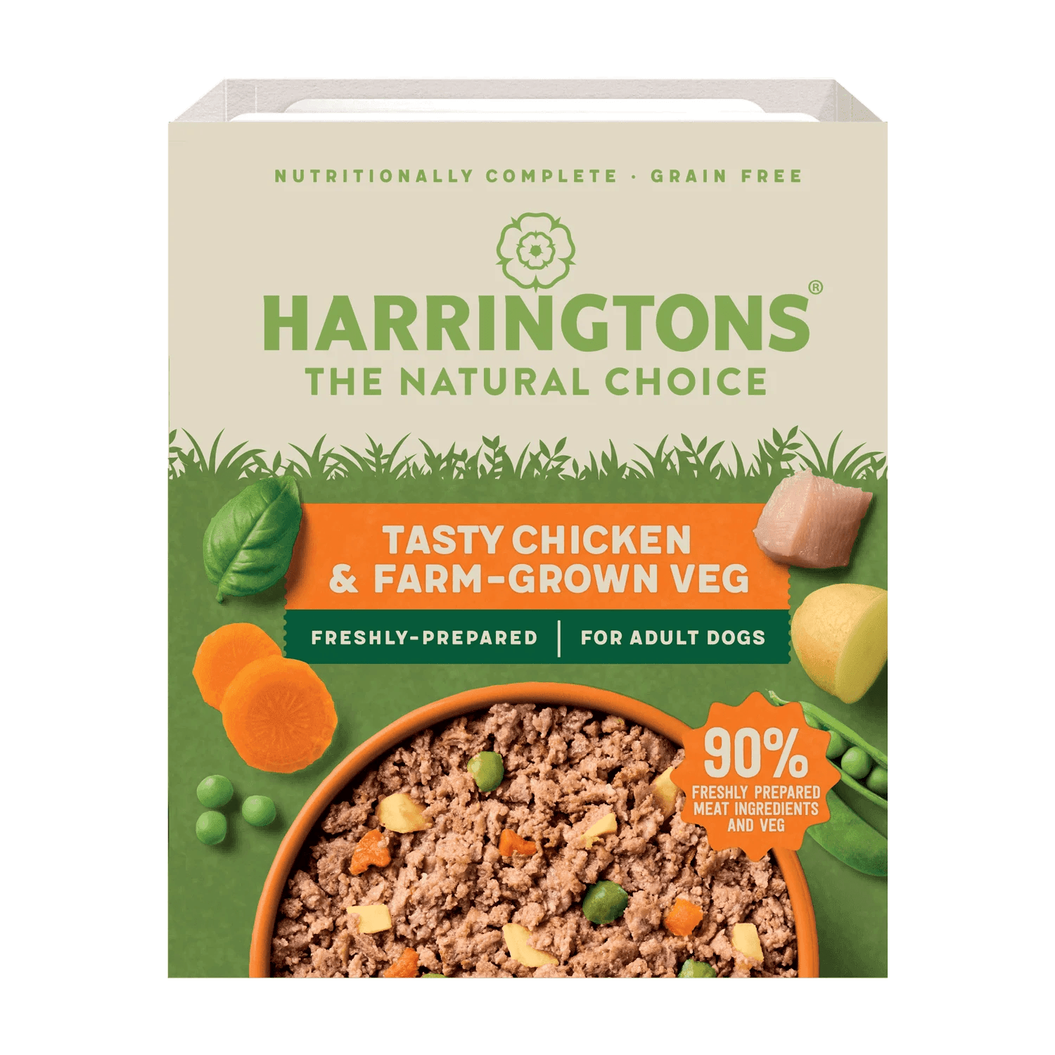 Harringtons Dog Tray Chicken and Potato 400g