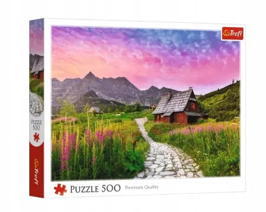 5900511375558 PUZZLE 500 Hala Gąsienicowa| Tatry| Polska 37555 Trefl