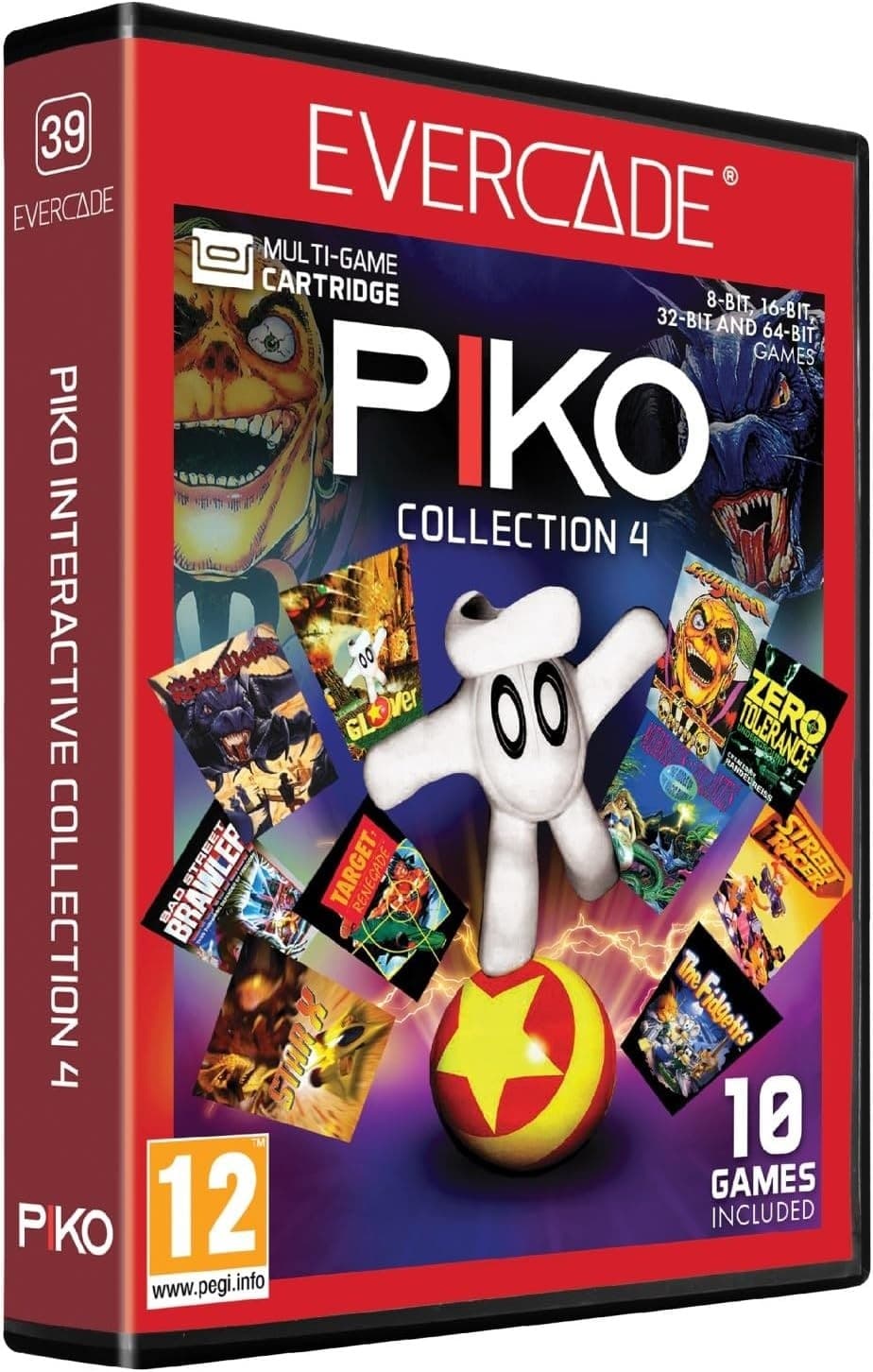 Blaze Evercade Piko Interactive Collection 4 Juego para Consola BLAZE TAB Plus