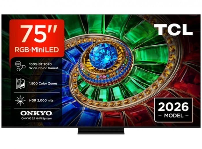 TCL 75RM7L-UK 75\" RGB-MiniLED Google TV