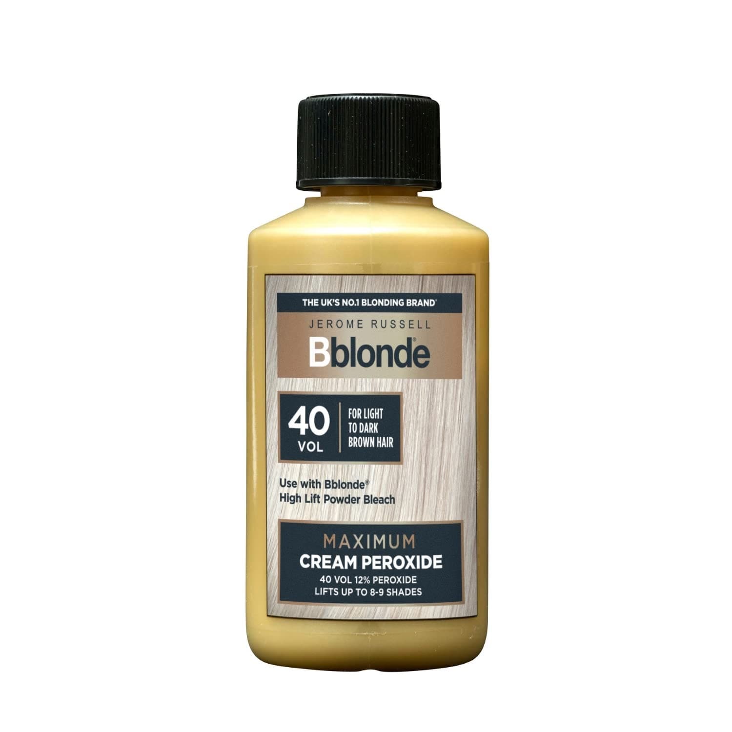 Jerome Russell Bblonde Cream Peroxide| 40 Volume| 75 ml (Pack of 1)| Blonde