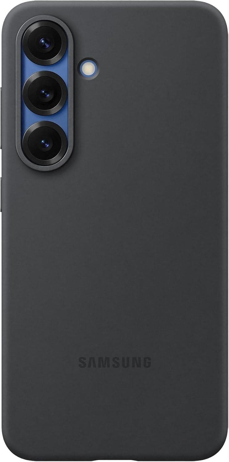 Genuine / Official Samsung Galaxy S25 Silicone Case / Cover - Black - New