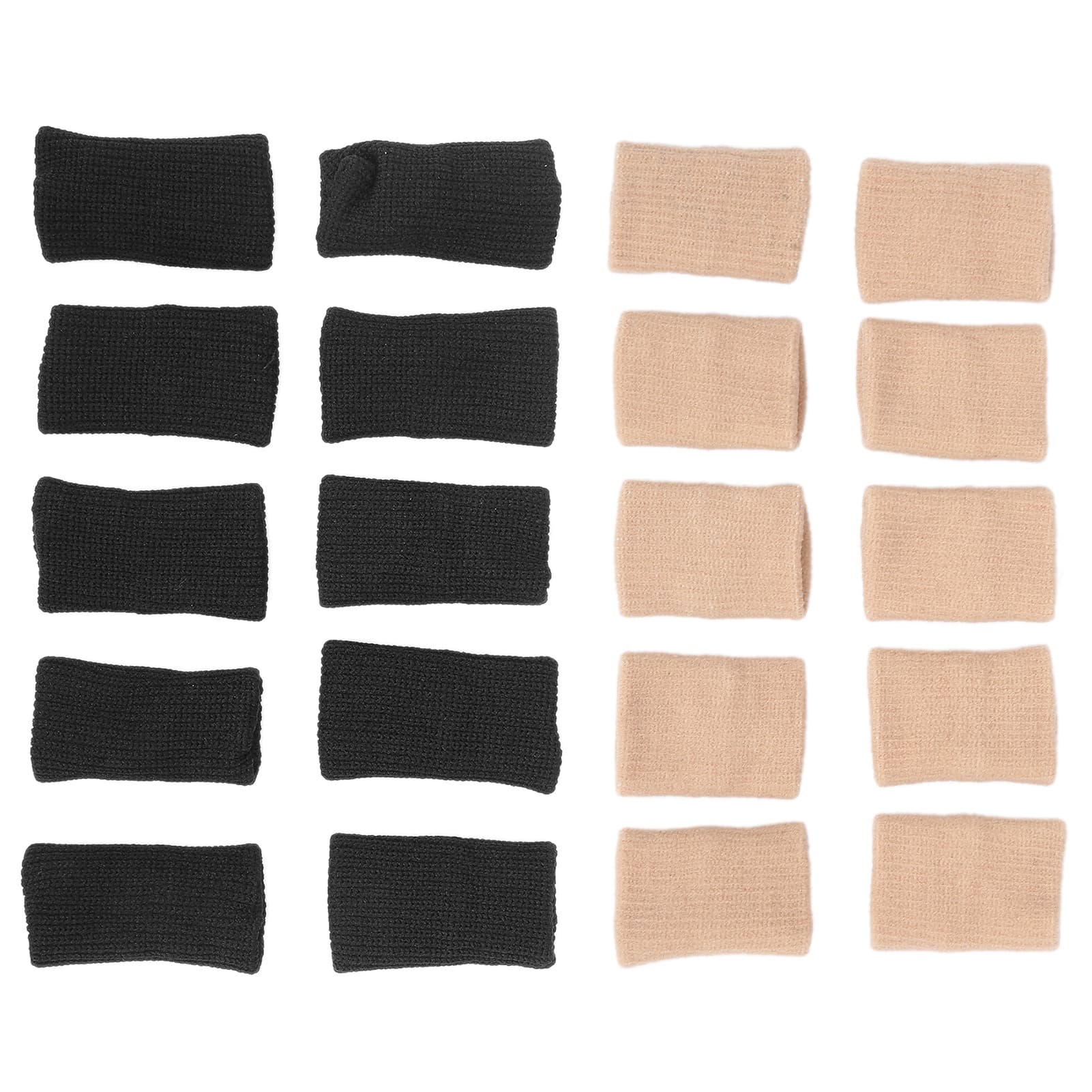 .›10Pcs Sport Finger Protectors Support Finger Brace Elastic Thumb Sleeves For P