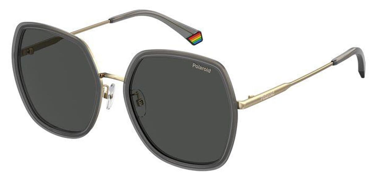 Polaroid PLD 6153/G/S Asian Fit Polarized KB7/M9 Women’s Sunglasses Grey Size 58
