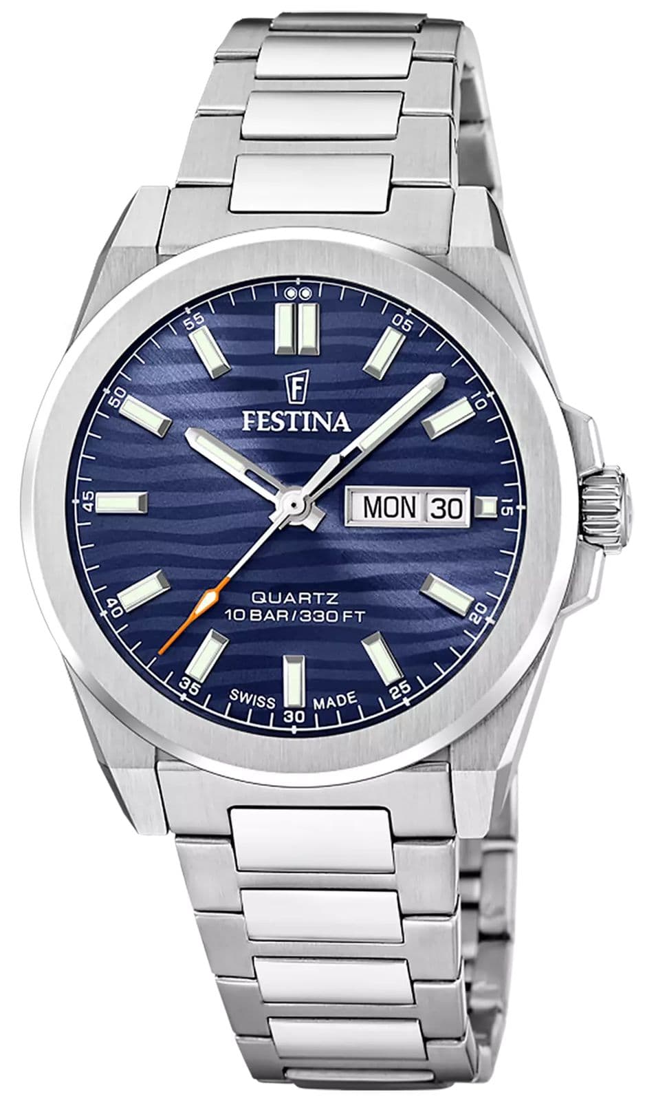 Festina F20073/2 Swiss Made Dune Day/Date Quartz (39.8mm) Watch