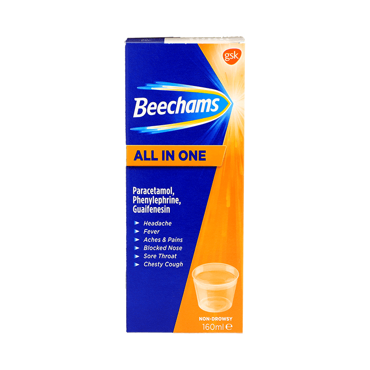 Beechams All in One Liquid 160ml