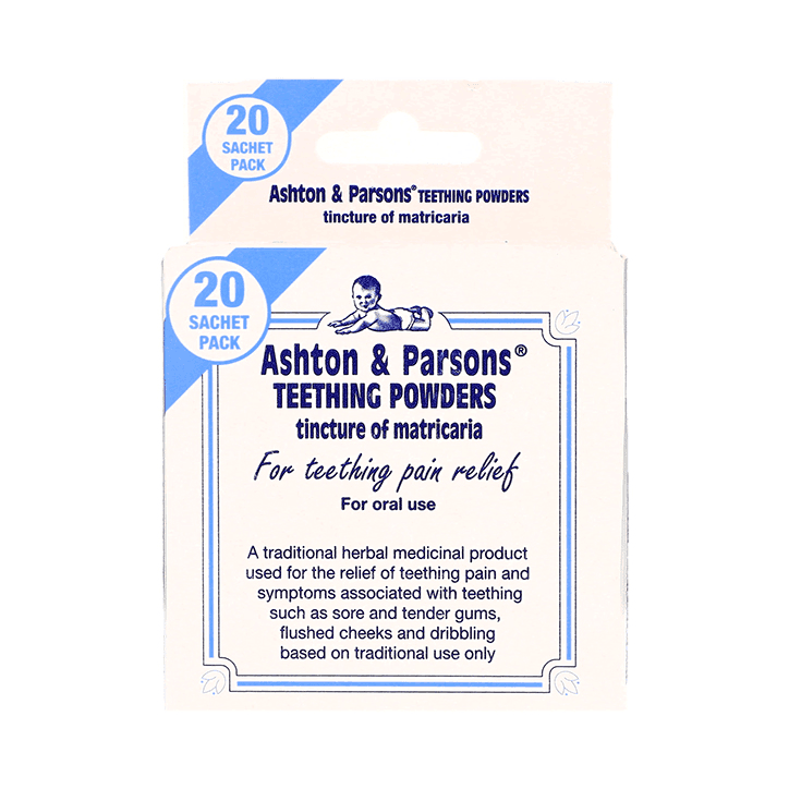 Ashton & Parsons Teething Powders 20 Sachets