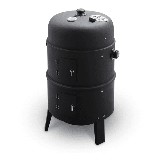 Tower 2-in-1 Smoker & Charcoal Grill Black