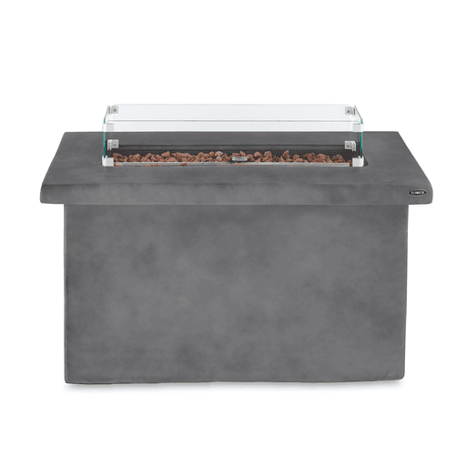 Tower Magna Rectangular Gas Fire Pit Grey