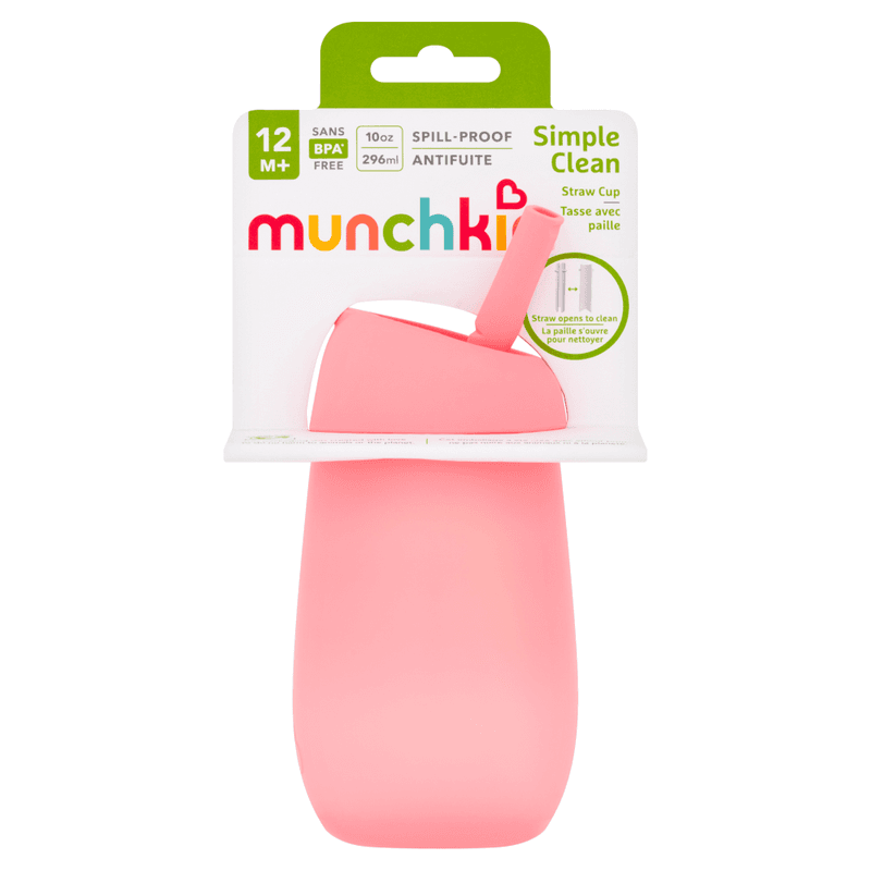 Munchkin Simple Clean Straw Cup 12+ Months 296ml
