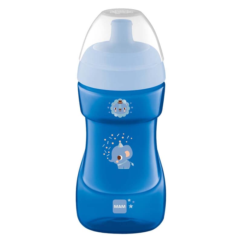 MAM Sports Cup 8+ Months 330ml Blue
