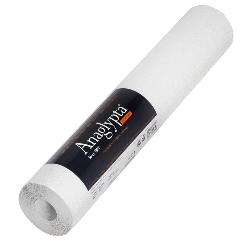 Anaglypta Wallpaper Kniver Vinyl Textured Paintable 0.52x10m