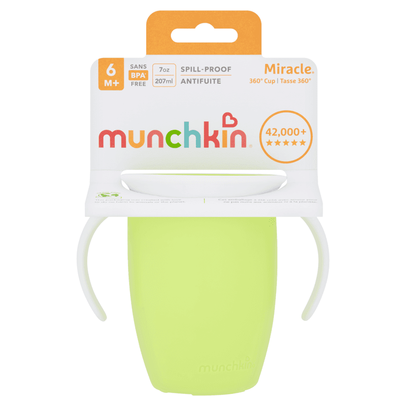 Munchkin Miracle 360° Cup 6+ Months 207ml (Assorted)