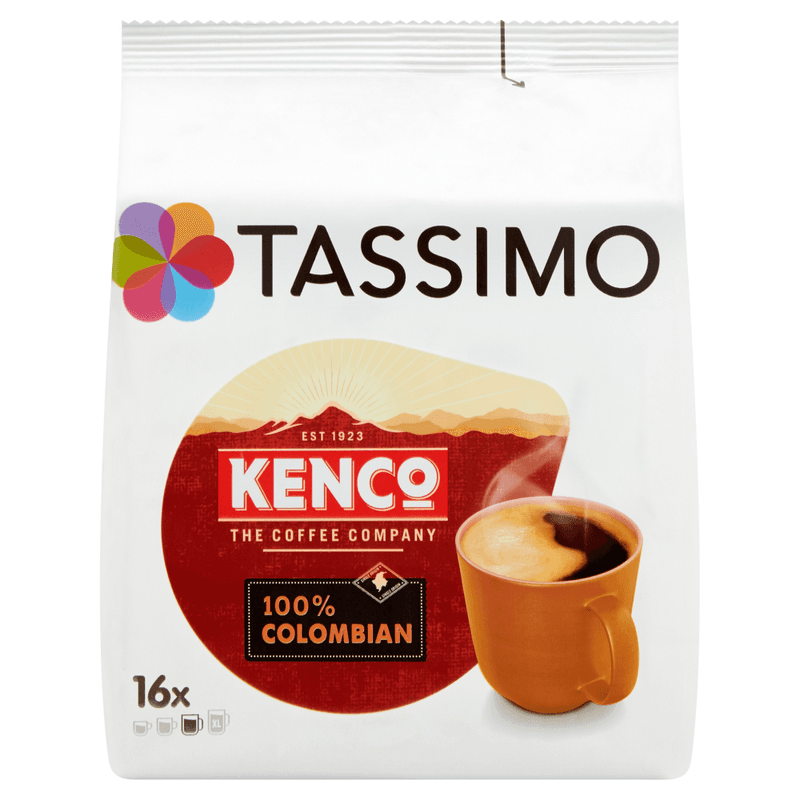 Tassimo Kenco Pure Colombian Coffee 136 g