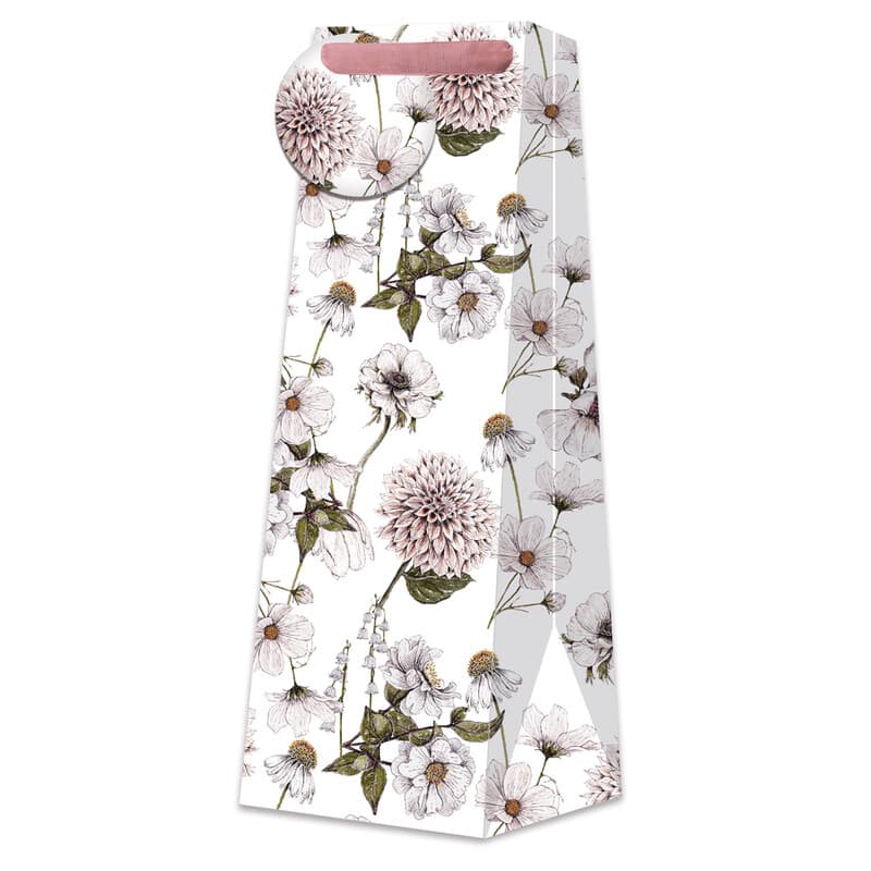 Toasted Crumpet Blanc Pure White Bottle Bag