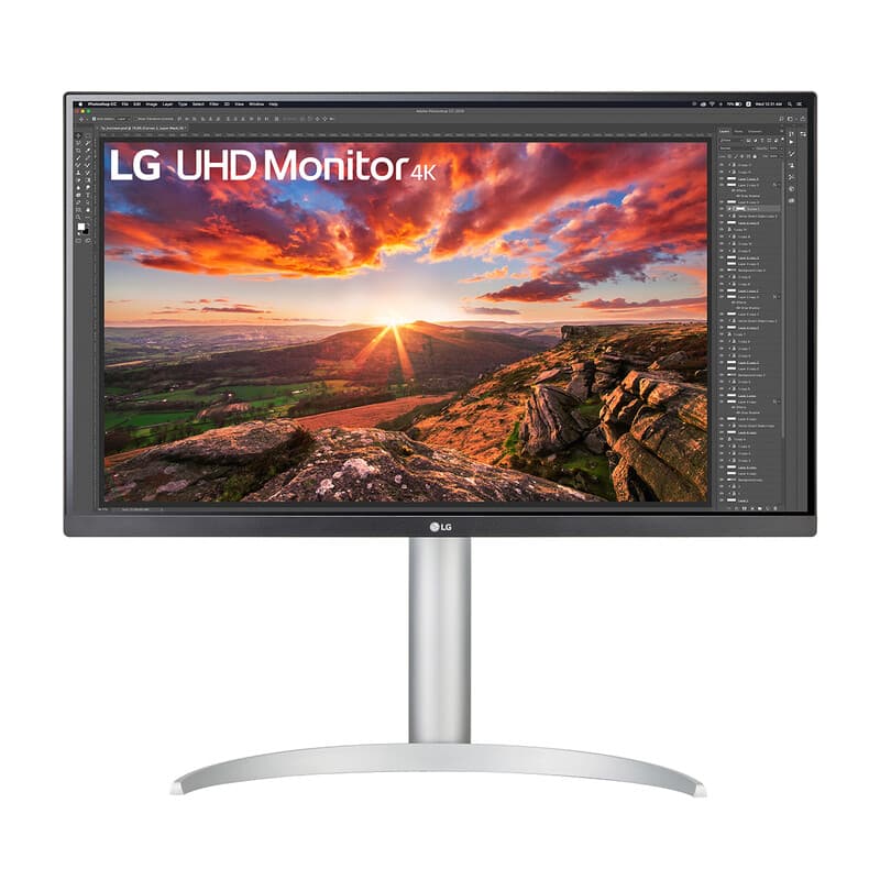 LG 27UP850K-W 27-Inch UHD 4K IPS Monitor With Height Adjustable Stand & USB-C