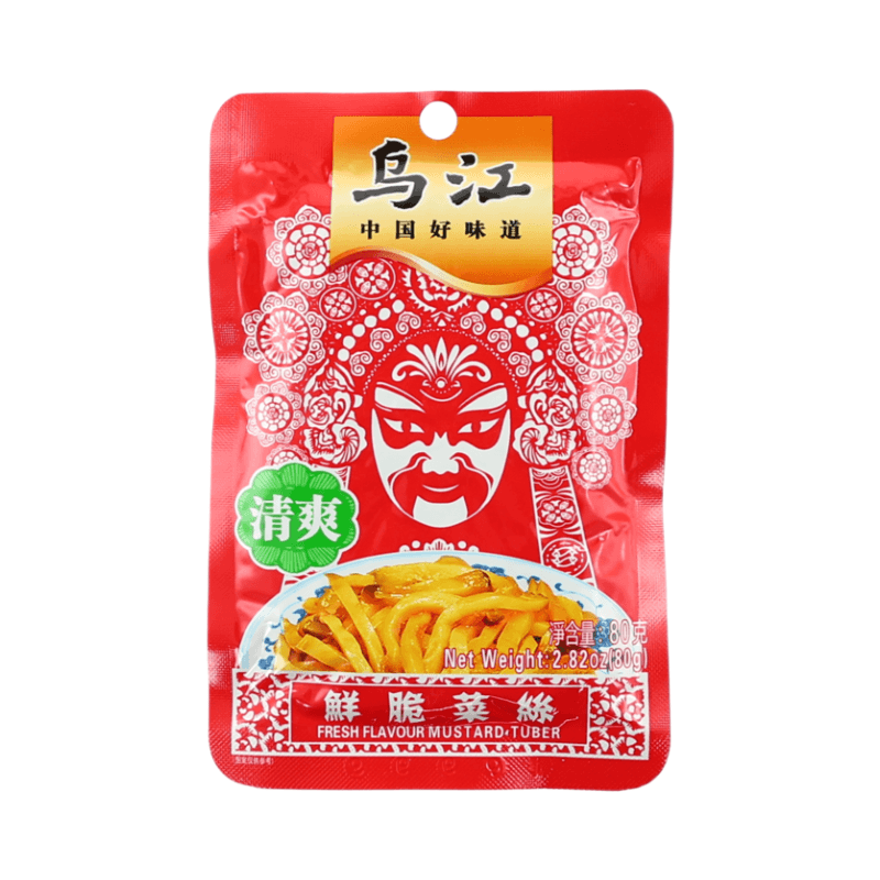 WUJIANG Mustard Tuber Fresh Flavour80g/pack