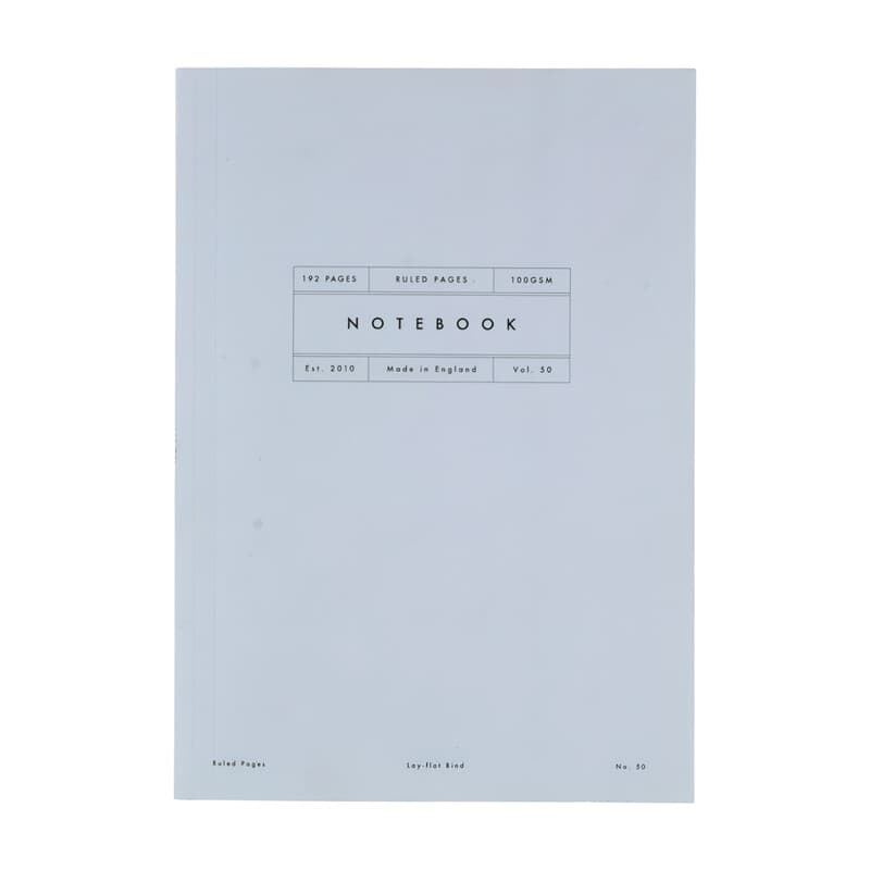 Katie Leamon A5 Notebook Lined Paper 100GSM Cornflower Blue