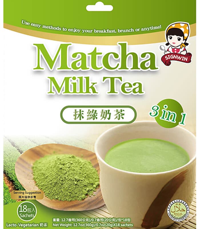 【Cooling】San Yung Matcha Milk Tea 360g