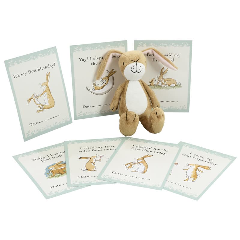 Guess How Much I Love You toy with Milestone Cards