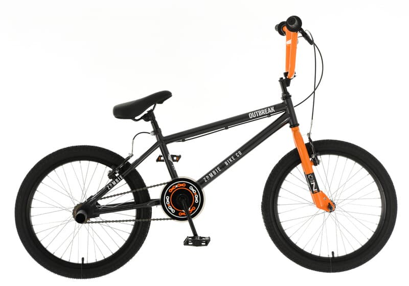 Zombie BMX Bike Outbreak Black/Orange 20"