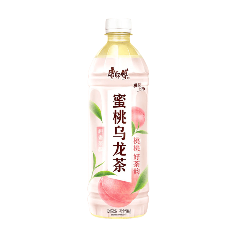 【cooling】【hydration】Master Kong Peach Oolong Tea 500ml