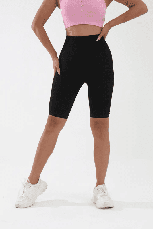 Women's sports shorts Black XL size
