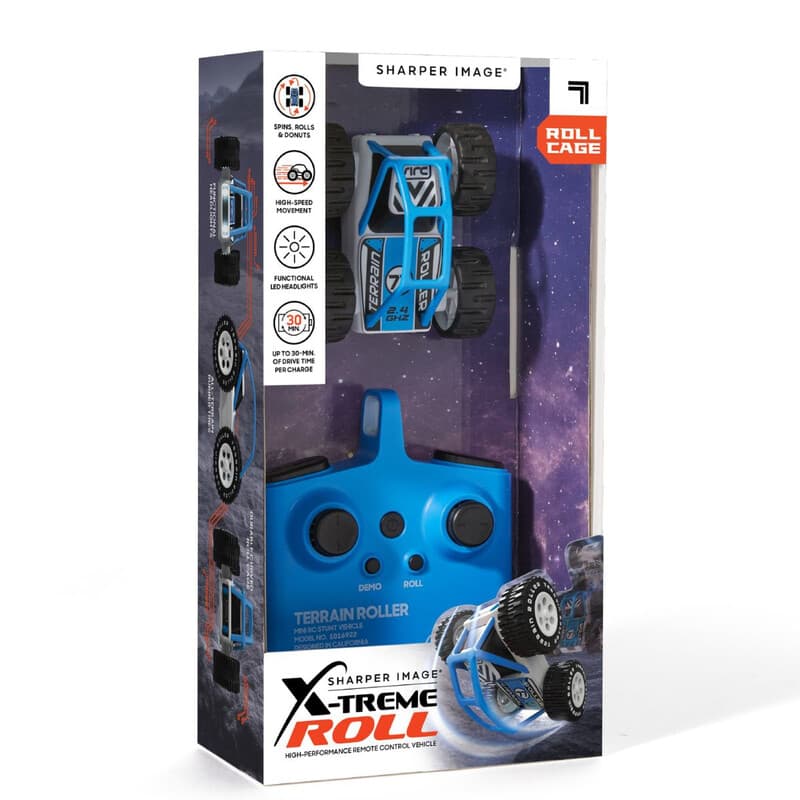 Sharper Image Remote Control Xtreme Roll Cage Rechargeable Mini Race Buggy