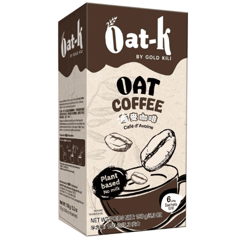 GOLD KILI Oat-K Oat Coffee (25g*6 Sachets) 150g