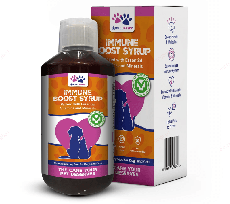 Wellpaws Immune Boost Syrup for Dogs & Cats 300ml