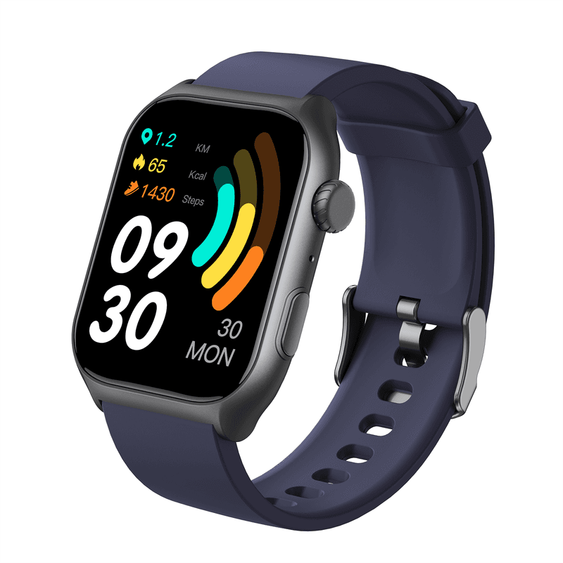 FITTEK Smart Watch, 24/7 Health Tracking, 100+ Sports Modes, 10-Day Battery Life, Bluetooth Calling, Black, GTS7 Pro