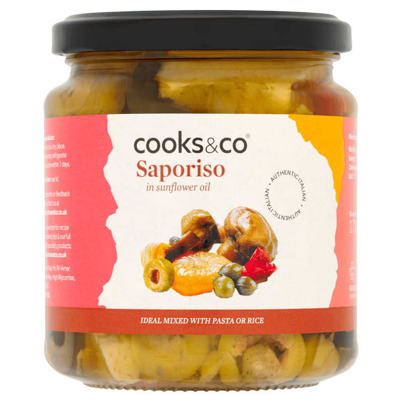 Cooks & Co Saporiso Mixed Veg in Oil 280g