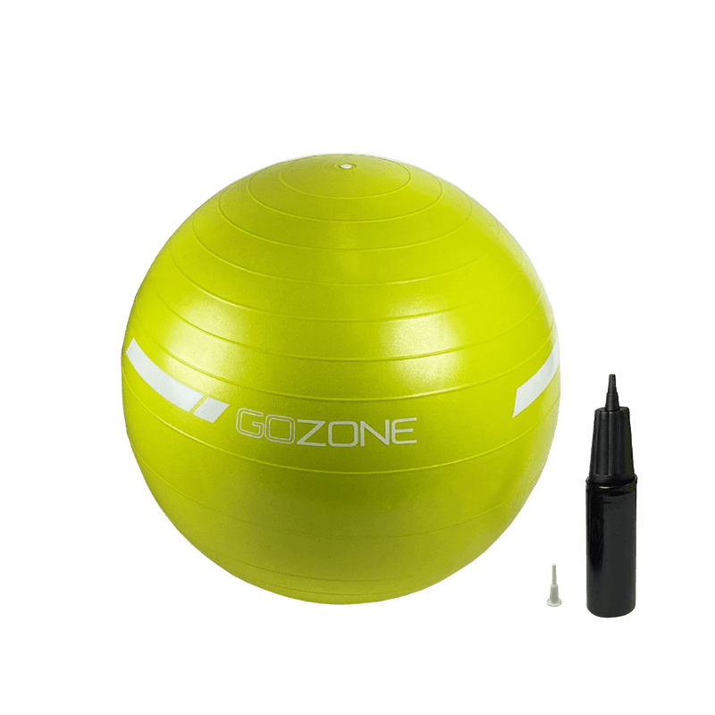 Capelli Sport 55cm STABILITY BALLExercise Ball Yoga Ball for Fitness, Balance, 2.5lb Weighted ball for added Stability, or Pregnancy, Gym Ball for