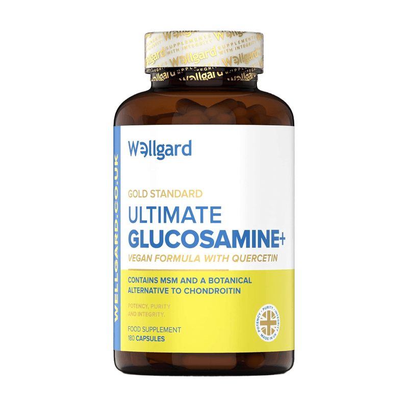 Wellgard Glucosamine Ultimate Vegan Joint Support Formula Capsules - 180 Capsules