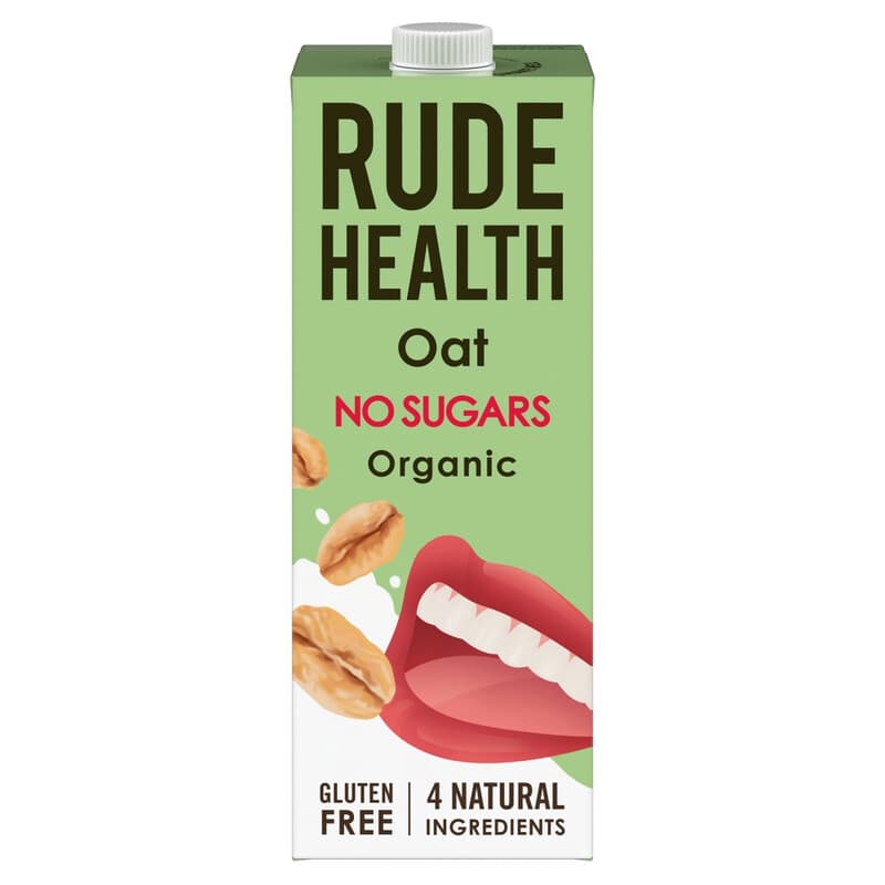 Rude Health - Organic No Sugars Almond Drink - 1L