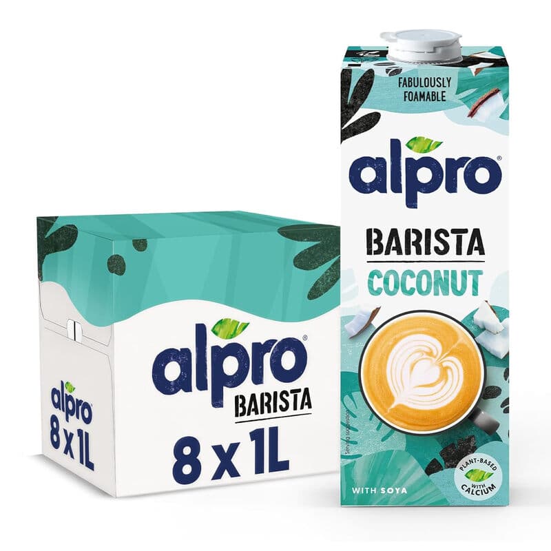 Alpro Barista Coconut Long Life Drink 8 x 1L