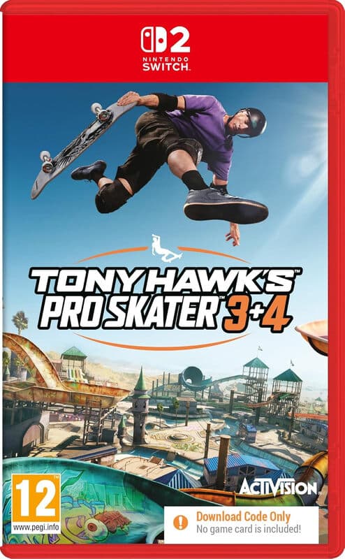 Tony Hawk's Pro Skater 3 and 4 (Code in Box) (Switch 2)