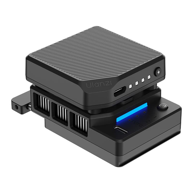 ULANZI CU01 Camera Cooling Fan, Camera Cooler with 3300mAh Battery and Type C Charging, Cameras Fan Cooling System for Sony for Fujifilm Cameras