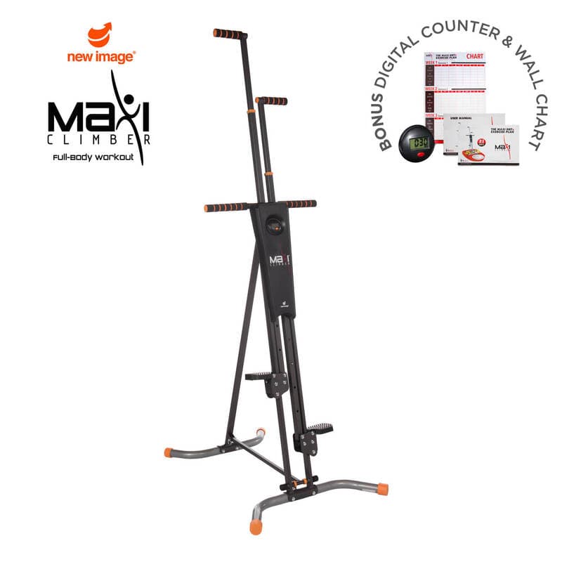 New Image MaxiClimber Vertical Climber Full Body Workout