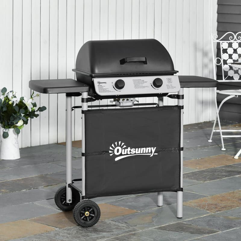 Outsunny 2 Burner Gas Barbecue